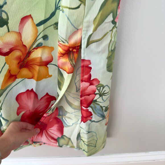 Maggie Sweet Green Floral Dress - Picture 6 of 10